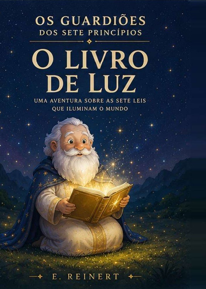 Capa de O Livro de Luz — Os Guardiões dos Sete Princípios